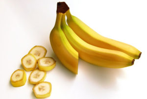 Bananas have a lot of potassium