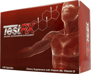 TestRX male enhancement pills for more testosterone and muscles