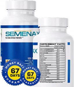 Ultraload vs Semenax: Men take Semenax male enhancement pills to shoot huge loads of cum