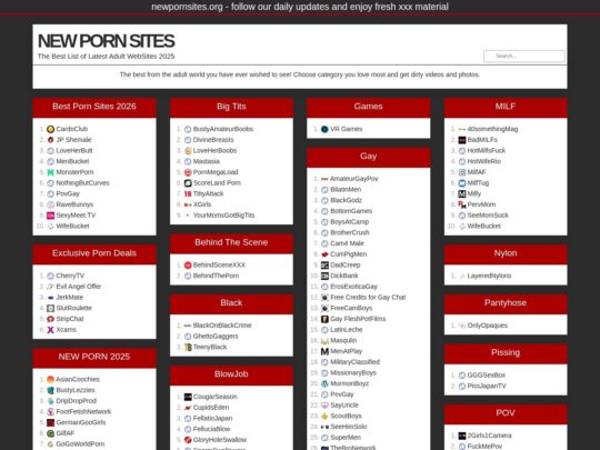Best New Porn Sites